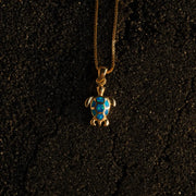 Pendentif tortue Alava - Plaqué Or 18K