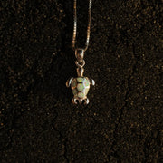 Pendentif tortue Alava - Argent 925 Rhodié