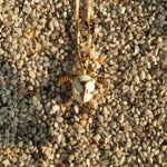 Pendentif tortue Néréa - Plaqué Or 18K